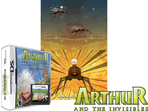 Arthur and the Invisibles - The Game (USA) (En,Fr,Es) Cover